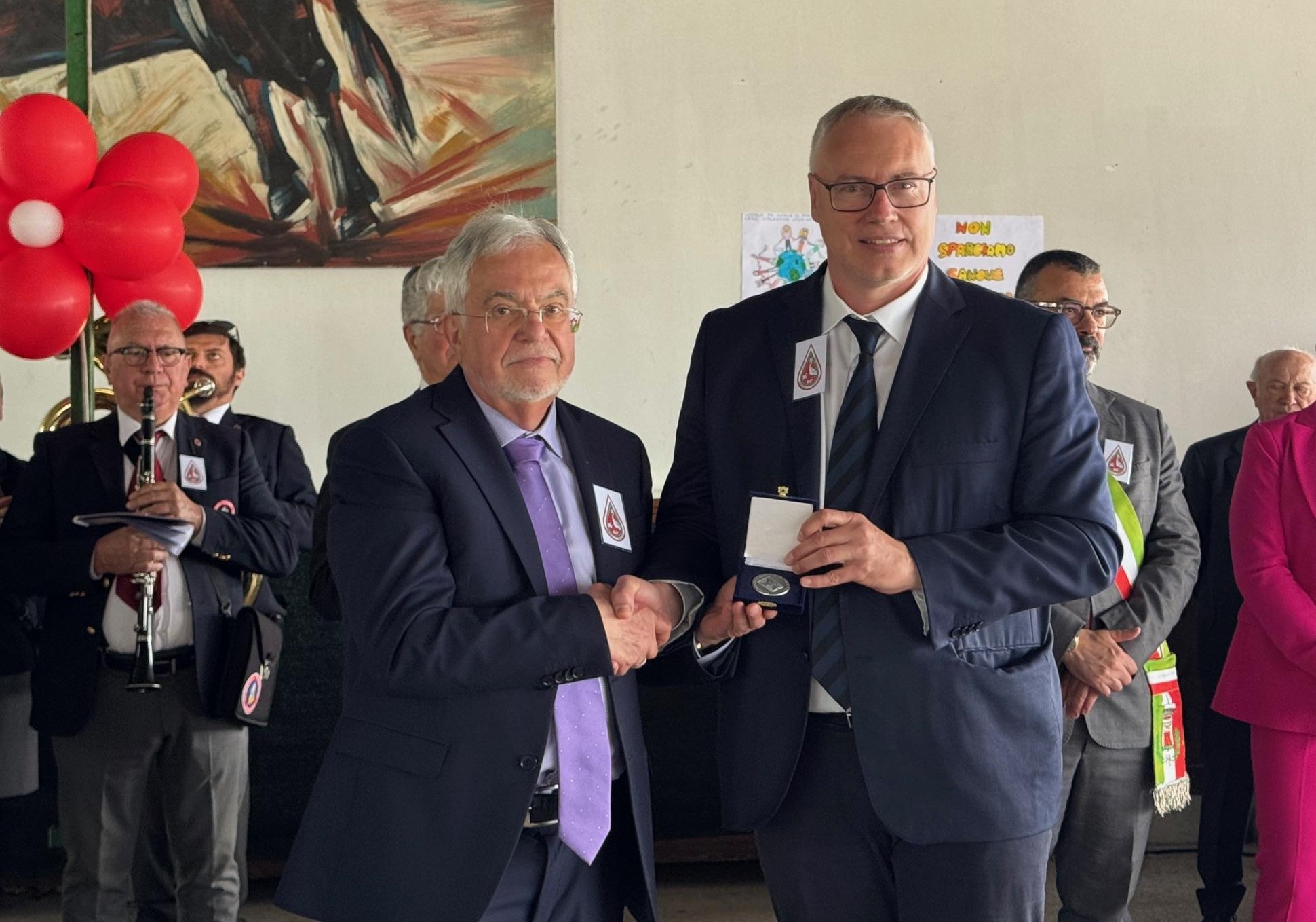 DONO SANGUE. BORDIN A CORGNOLO: DA 60 ANNI AFDS VALORE STRAORDINARIO